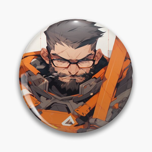 Item preview, Gordon Freeman - Half Life - Hombre con una palanca designed and sold by Splatter-arts.