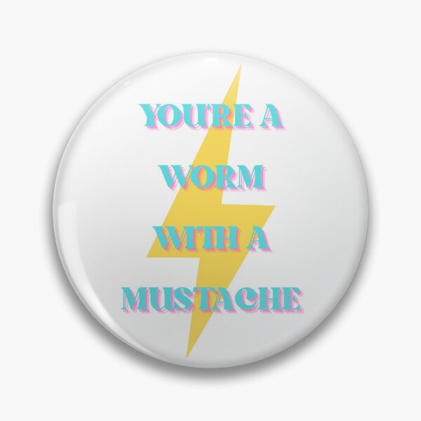 Item preview, Worm With A Mustache designed and sold by DesignedByRHB.