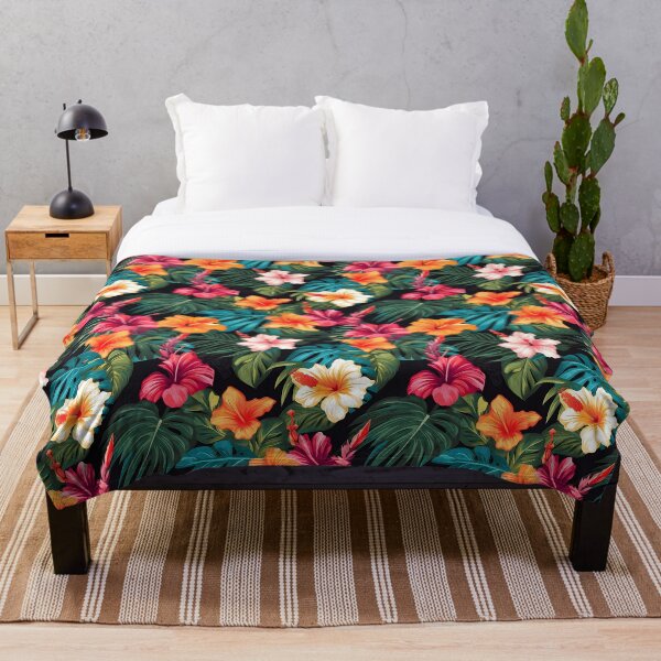 Artikelvorschau, Tropisches Blumenmuster 9 entworfen und verkauft von DigitalPatternx.
