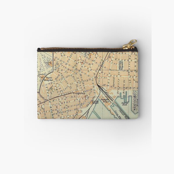 Item preview, Vintage Map of New Haven Connecticut (1904) designed and sold by BravuraMedia.