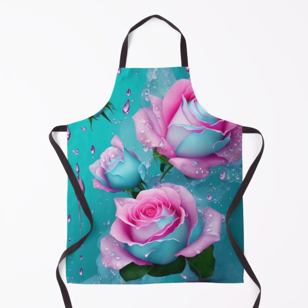 Item preview, Floating pink and blue roses. designed and sold by TenderSoar.