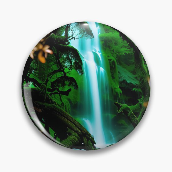 Artikelvorschau, A beautiful lush Fairycore Elf forest entworfen und verkauft von PixieDustAIArt.