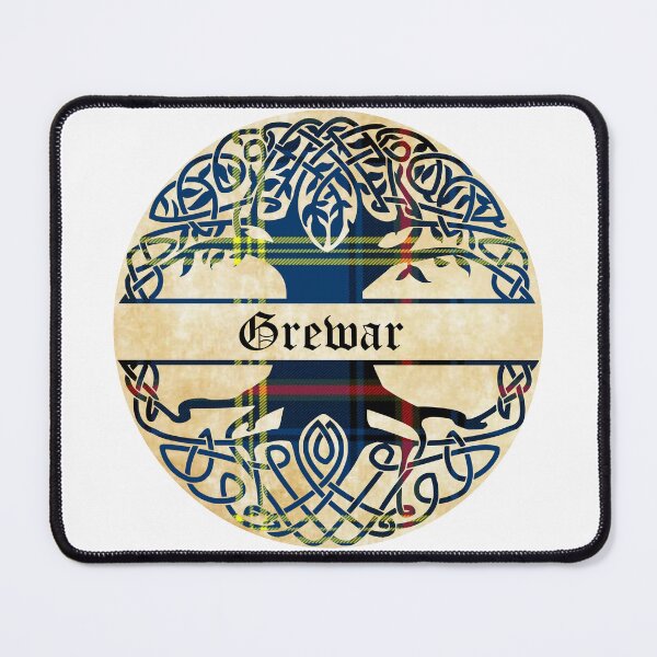 Item preview, Grewar Tree of Life Clan Scottish Surname tartan designed and sold by BagTown Clans.