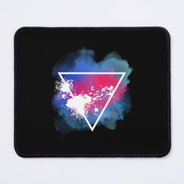 Item preview, Vibrant Triangles: Artistic Fusion of Colors and Patterns collage designed and sold by Seremet.