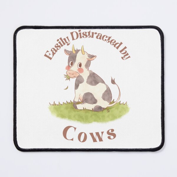 Item preview, Cow Easily Distracted designed and sold by InnovativeGFX.