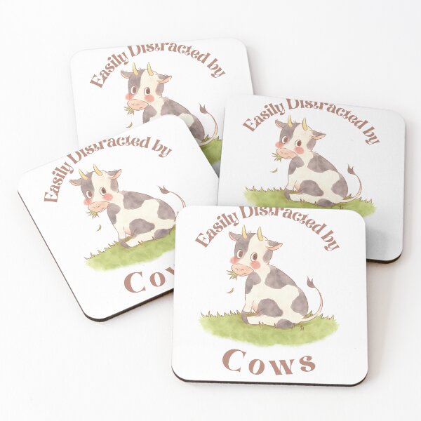 Item preview, Cow Easily Distracted designed and sold by InnovativeGFX.