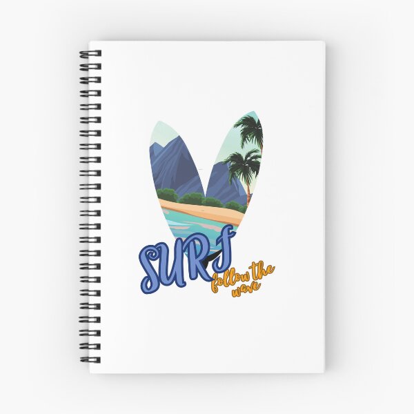 Item preview, Unisex T-Shirt Surf ,follow the wave, sticker surf, designed and sold by NinaCreator.