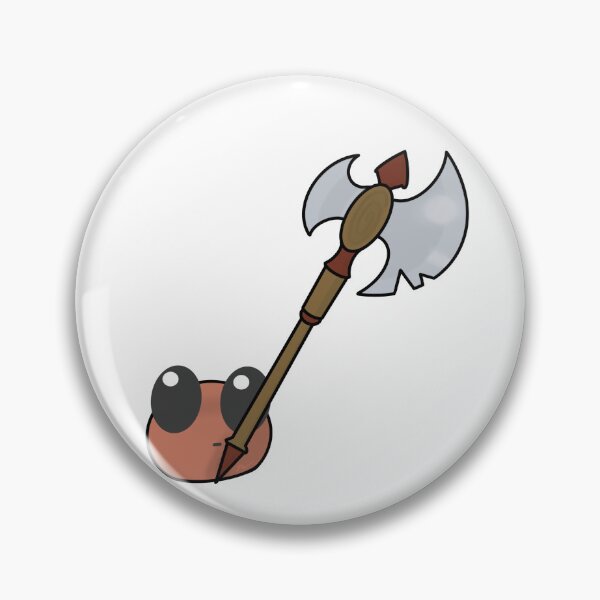 Item preview, Small Barbarian Blob with Axe designed and sold by Witchy-Mitchy.