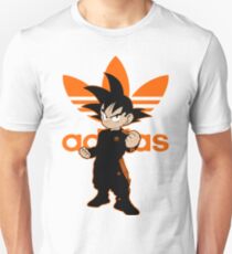 Orange Adidbas Goku DBZ Slim Fit T-Shirt