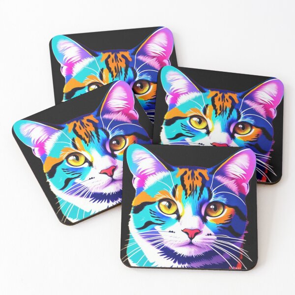Item preview, Colorful AI Digital Cat designed and sold by Coverex.