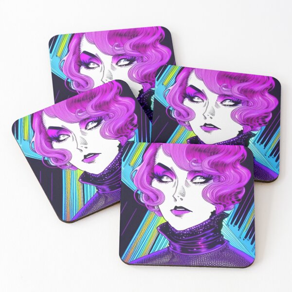 Item preview, dark side purple hair designed and sold by SpawnofSutur.