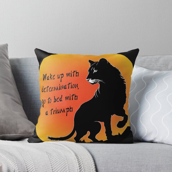 Item preview, Lioness with positive quote designed and sold by atedesigns.