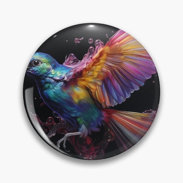 Item preview, Colourful Bird image designed and sold by Verona-AI-Art.