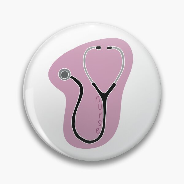 Item preview, Nurse Stethoscope with Pink Background - Healthcare designed and sold by GooseCafe.
