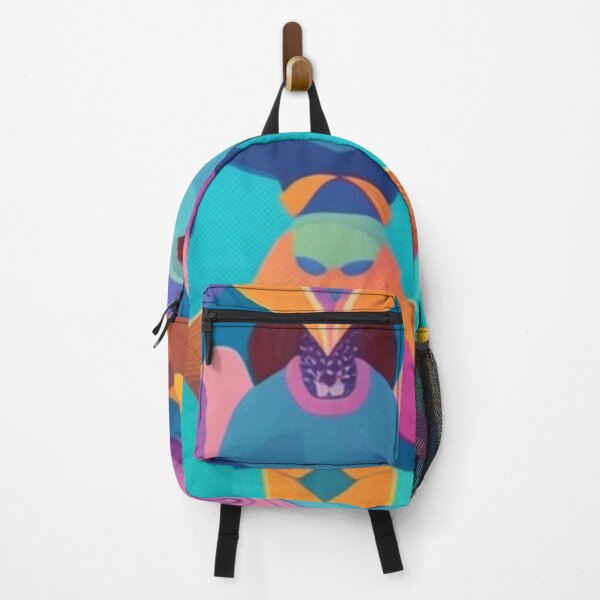 Item preview, Cosmic Colorful Hippo Head Pattern Design Print designed and sold by randomtdesigns.