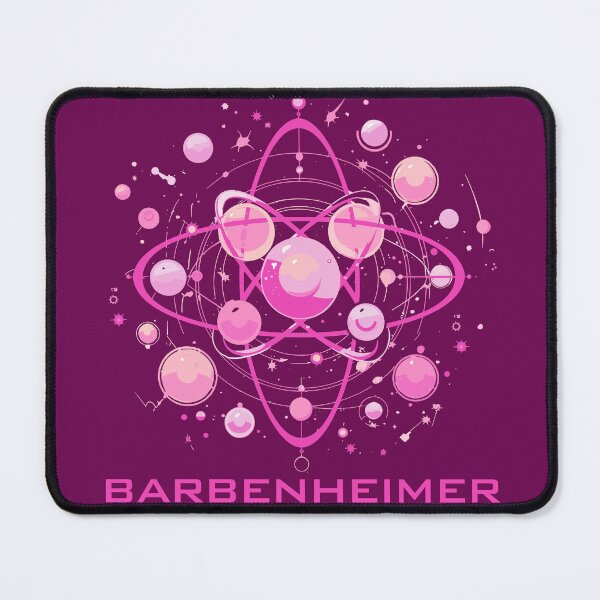 Item preview, Barbenheimer Pink Atom designed and sold by WallGarden.