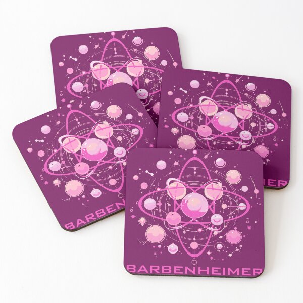 Item preview, Barbenheimer Pink Atom designed and sold by WallGarden.