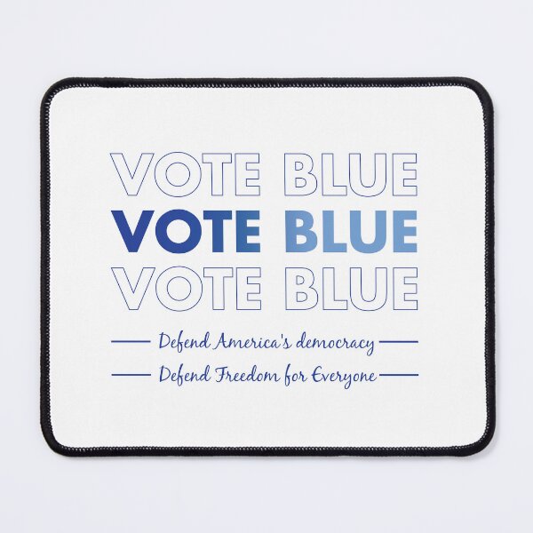 Item preview, Vote blue vote blue vote blue designed and sold by Politics-Corner.