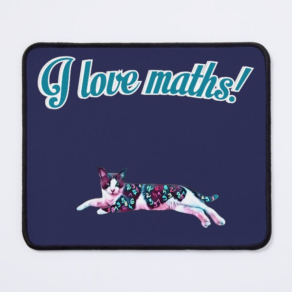 Item preview, I love math! designed and sold by KasiaWrobel.