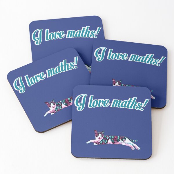 Item preview, I love math! designed and sold by KasiaWrobel.