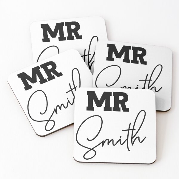 Item preview, Elegant Monogram: Custom MR Smith Tee designed and sold by EmeraldeaArt.