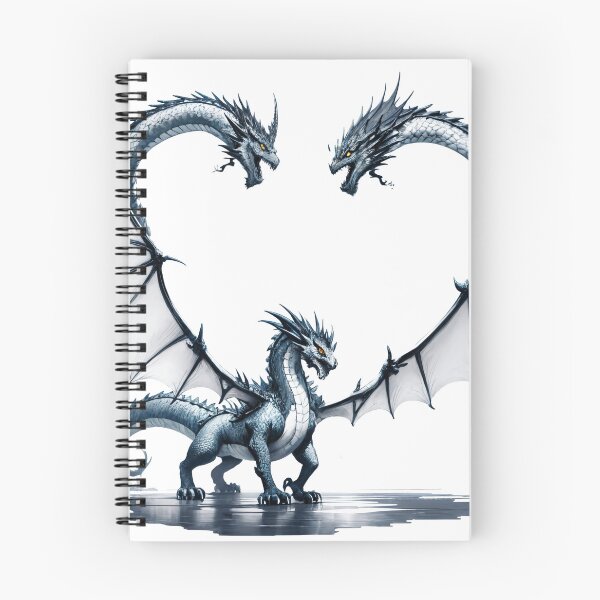 Item preview, Blue dragon love heart designed and sold by kiwimick.