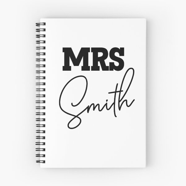 Item preview, Elegant Monogram: Custom Mrs Smith Tee designed and sold by EmeraldeaArt.