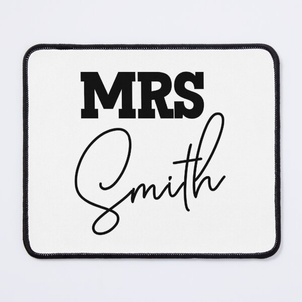 Item preview, Elegant Monogram: Custom Mrs Smith Tee designed and sold by EmeraldeaArt.