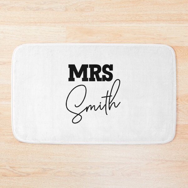 Item preview, Elegant Monogram: Custom Mrs Smith Tee designed and sold by EmeraldeaArt.