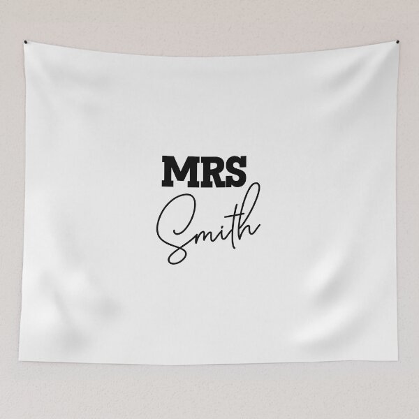 Item preview, Elegant Monogram: Custom Mrs Smith Tee designed and sold by EmeraldeaArt.