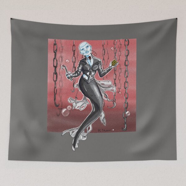 Item preview, Horror Hell Mermaid designed and sold by Kimberlee-Shaw.