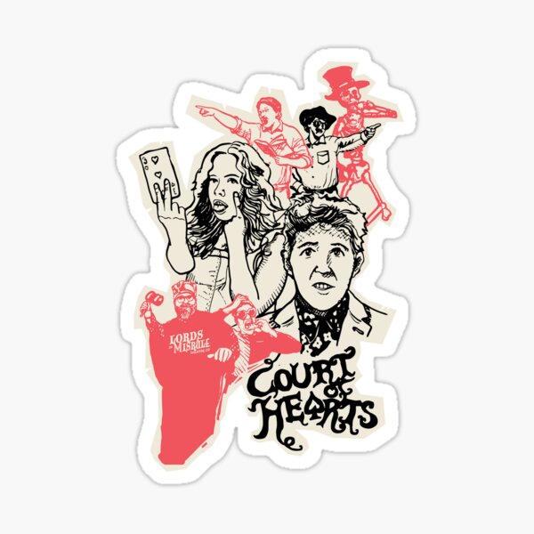 Court of Hearts Sticker