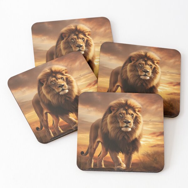 Item preview, Majestic Savannah King  designed and sold by MystiCanvas.