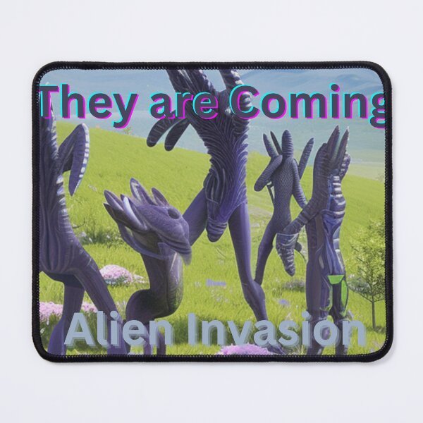 Item preview, They're Here: The Terrifying Truth of Alien Invasion | Aliens Invasion | They are Coming designed and sold by Dream Wear.