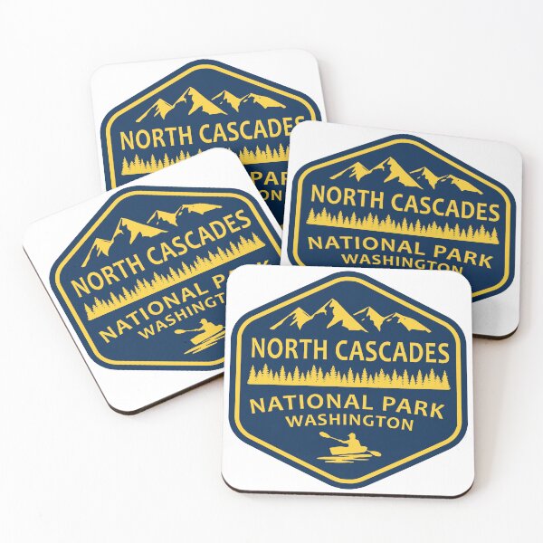 Item preview, North Cascades National Park Hexagon designed and sold by VanyaKar.