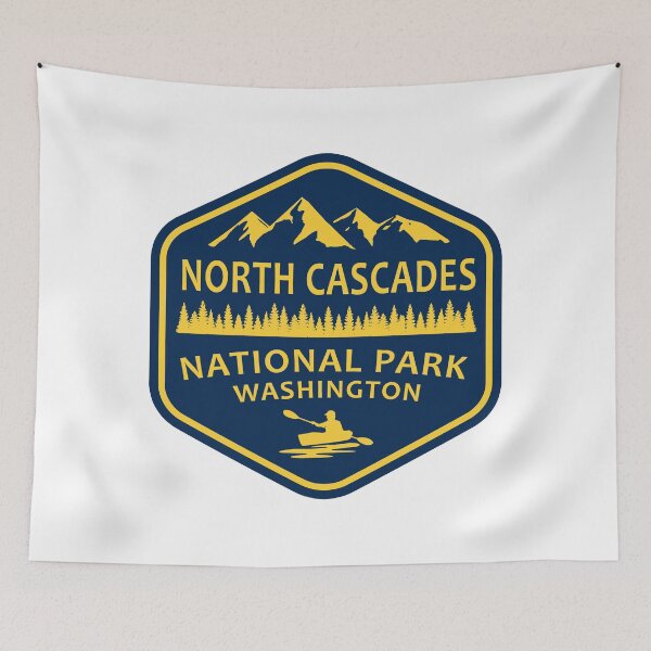 Item preview, North Cascades National Park Hexagon designed and sold by VanyaKar.