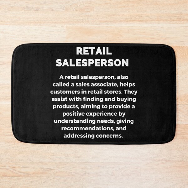 Item preview, The Definition of Retail Salesperson designed and sold by ioankoll213.