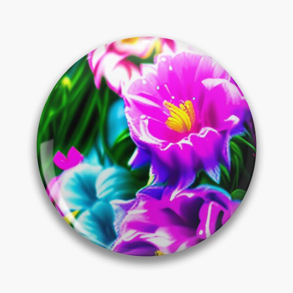 Item preview, Neon flowers designed and sold by Glenbobagins.