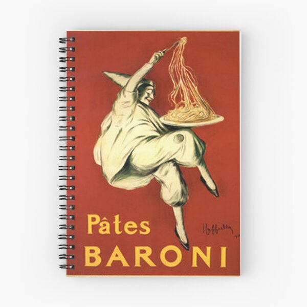 Aperçu de l'œuvre Affiche Italienne Pates Baroni Clown Pasta Spaghetti créée et vendue par Draculaura2009.