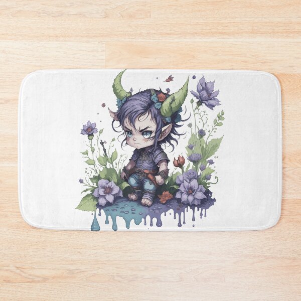 Item preview, Chibi Tiefling designed and sold by TrickstersTrove.