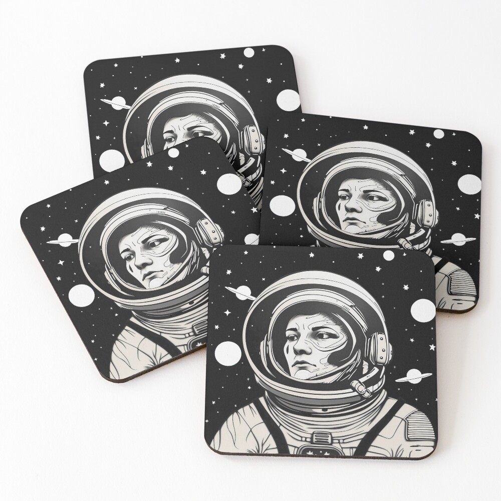 Item preview, Coasters (Set of 4) designed and sold by Time4Space.
