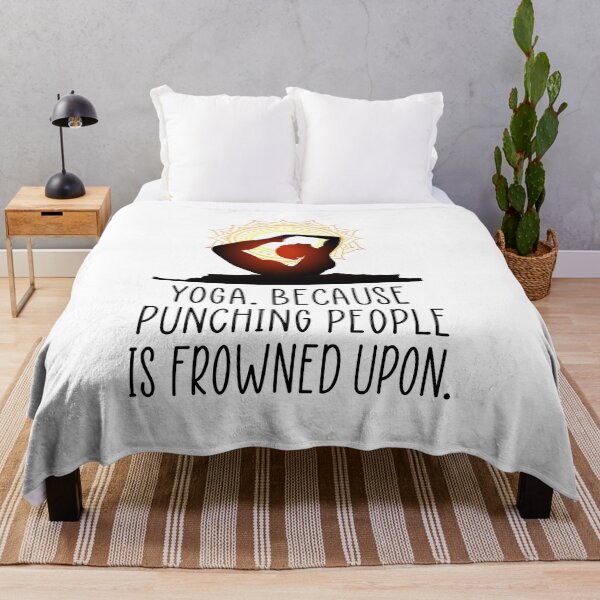 Item preview, Yoga funny quote designed and sold by Ashtreemeadow.