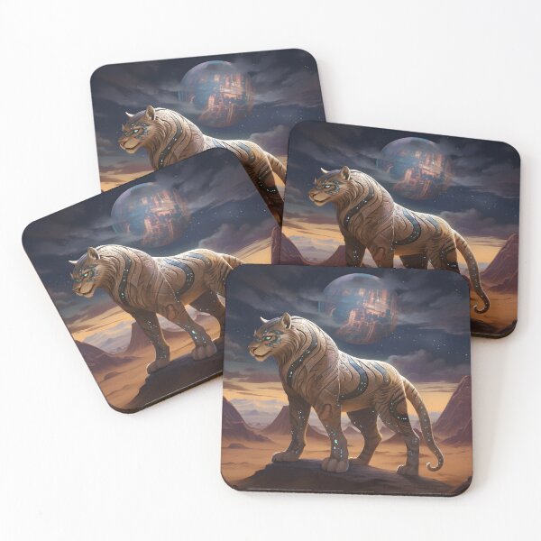 Item preview, Celestial Sabertusk: Roaming the Ancient Lands designed and sold by MystiCanvas.