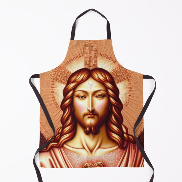 Artikelvorschau, Sacred Heart of Jesus in rose gold  entworfen und verkauft von Roxburylane.