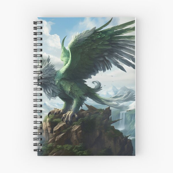 Item preview, Guardian of the Jade-winged Gryphon designed and sold by MystiCanvas.