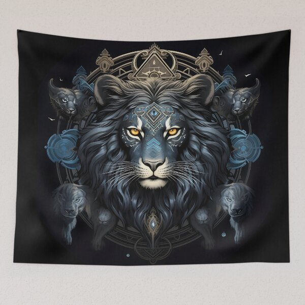 Item preview, "The Claws of the Old World: Feline Tribal Tattoo" designed and sold by Art-Vortex-fr.