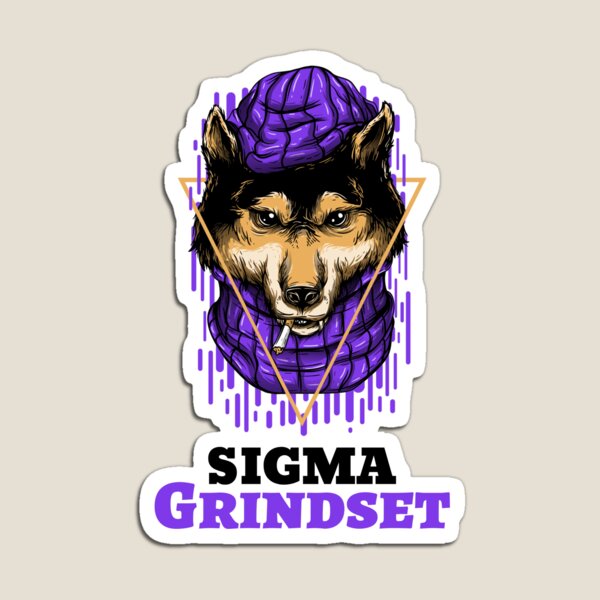 Be A Gigachad Magnet for Sale by The Stoic Sigma