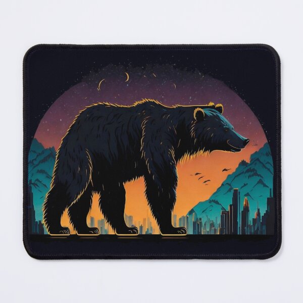 Item preview, BEAR IN THE CITY designed and sold by Amapolastore.
