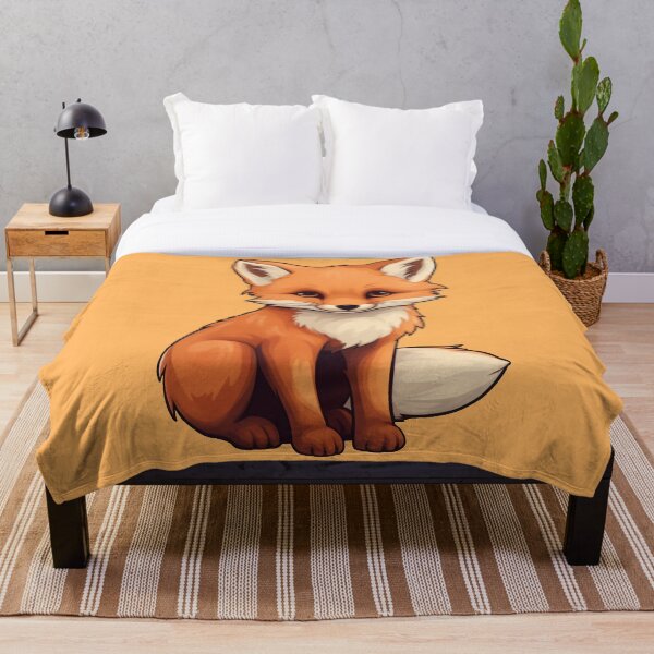 Aperçu de l'œuvre mignon renard simple créée et vendue par PrintDesignLab.