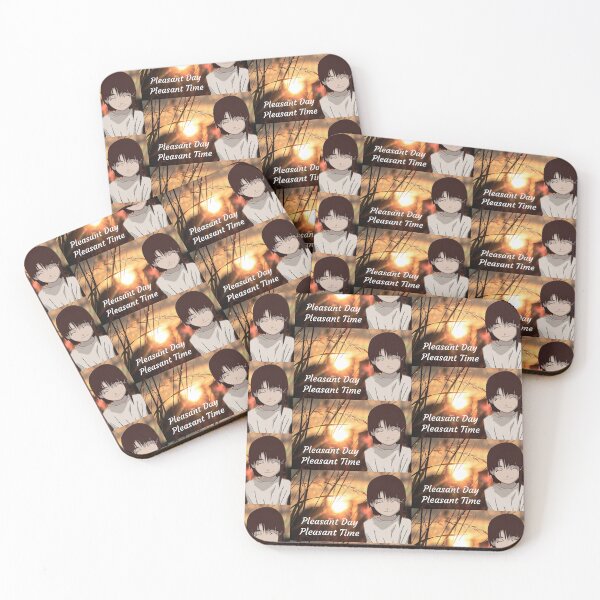 Item preview, Pleasant Day Pleasant Time Lain Meme Design designed and sold by MerikuroCreates.